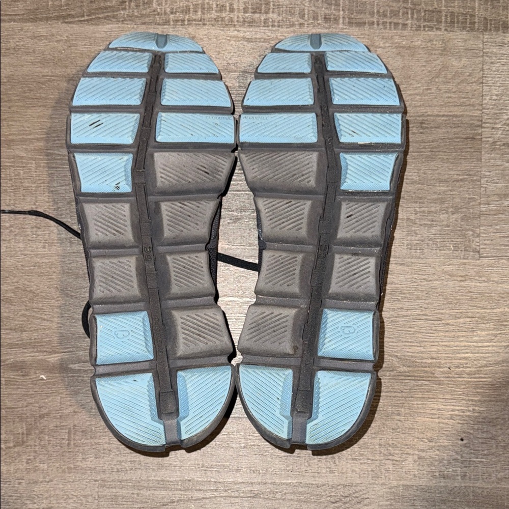 On Running Black and Gray Sneakers - Picture 8 of 10